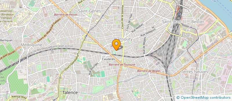 localisation de l'entreprise MONSIEUR FABRICE CHABOT  BORDEAUX