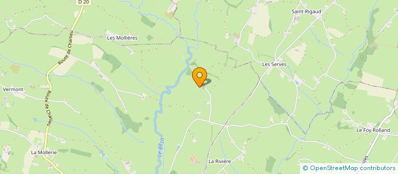 localisation de l'entreprise MONSIEUR FABRICE CHAMPEL  SAINT-BONNET-DE-CRAY