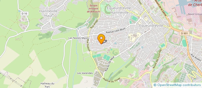 localisation de l'entreprise MONSIEUR FABRICE CHAPLAIN  CHERBOURG-EN-COTENTIN