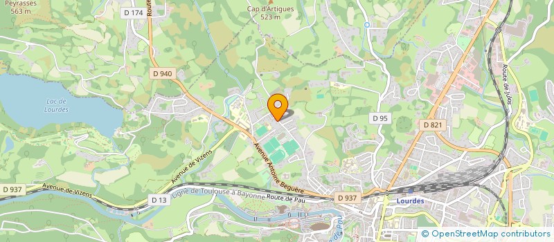 localisation de l'entreprise MONSIEUR FABRICE CHAREYRE  BARTRES