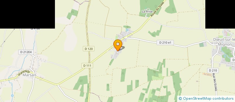 localisation de l'entreprise MONSIEUR FABRICE CHARPENTIER  DUIL-SUR-LE-MIGNON