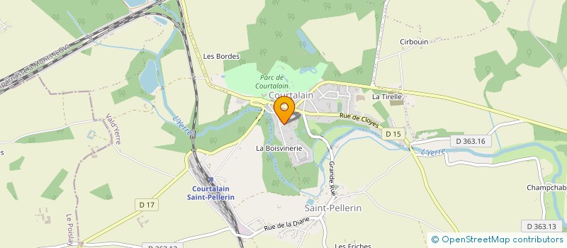localisation de l'entreprise MONSIEUR FABRICE CHARRIER à VALD'YERRE