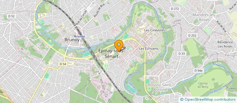 localisation de l'entreprise MONSIEUR FABRICE CHARRIER  EPINAY-SOUS-SENART