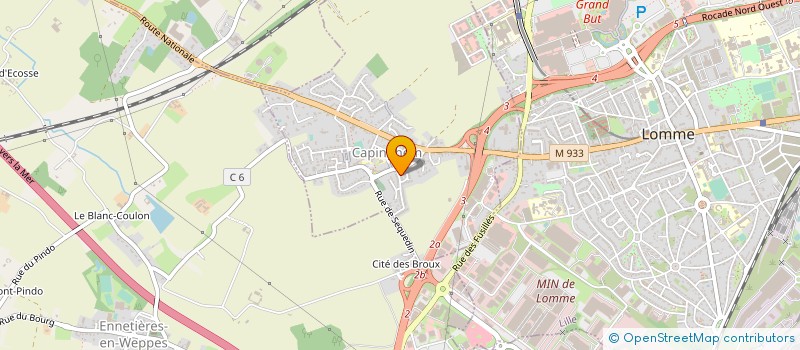 localisation de l'entreprise MONSIEUR FABRICE CHARRONDIERE  LILLE