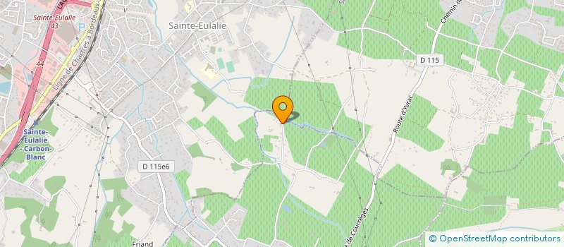 localisation de l'entreprise MONSIEUR FABRICE CHATAIGNER à YVRAC