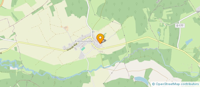 localisation de l'entreprise MONSIEUR FABRICE CHATTON  FREMONVILLE