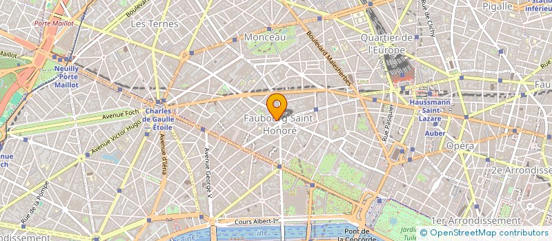 localisation de l'entreprise MONSIEUR FABRICE CHEREL  PARIS