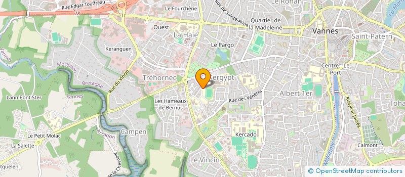 localisation de l'entreprise MONSIEUR FABRICE CHEREL à VANNES