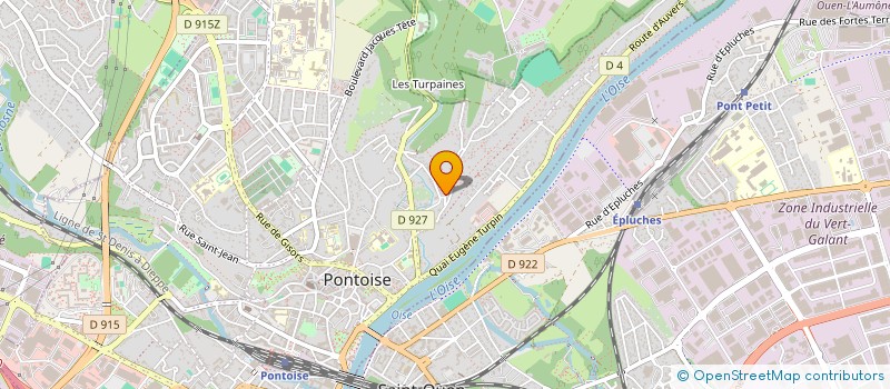 localisation de l'entreprise MONSIEUR FABRICE CHERIFI  PONTOISE