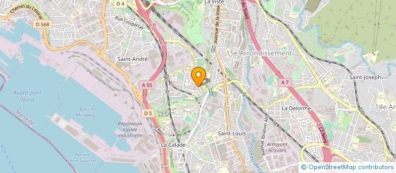 localisation de l'entreprise MONSIEUR FABRICE CHEROUVRIER à MARSEILLE