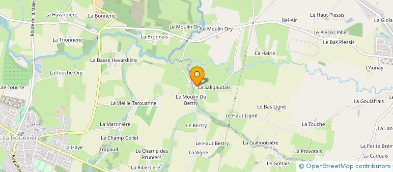 localisation de l'entreprise MONSIEUR FABRICE CHEVREL à DOURDAIN