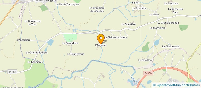 localisation de l'entreprise MONSIEUR FABRICE CHIRON  CHEMILLE-EN-ANJOU