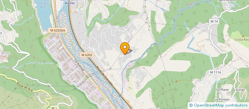 localisation de l'entreprise MONSIEUR FABRICE CIPPOLINI  SAINT-MARTIN-DU-VAR