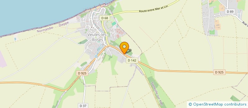localisation de l'entreprise MONSIEUR FABRICE CLARKE à VEULES-LES-ROSES