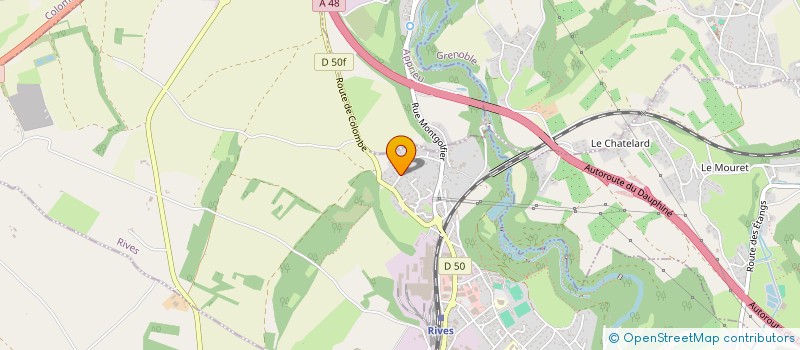 localisation de l'entreprise MONSIEUR FABRICE CLEYET-MAREL  RIVES