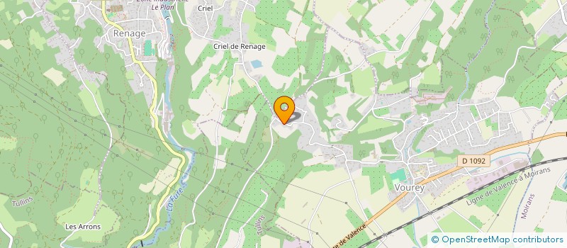 localisation de l'entreprise MONSIEUR FABRICE COING-BELLEY  VOUREY