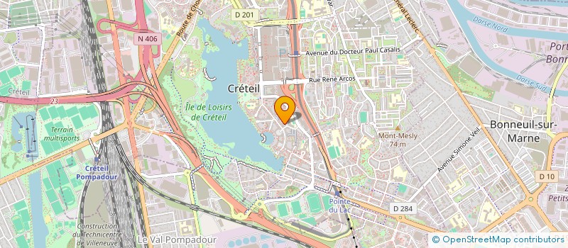 localisation de l'entreprise MONSIEUR FABRICE COLAS  CRETEIL