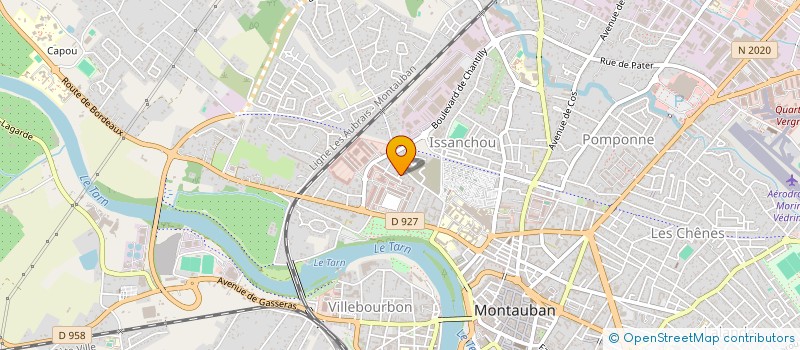 localisation de l'entreprise MONSIEUR FABRICE COLETTO-TONICELLO  MONTAUBAN