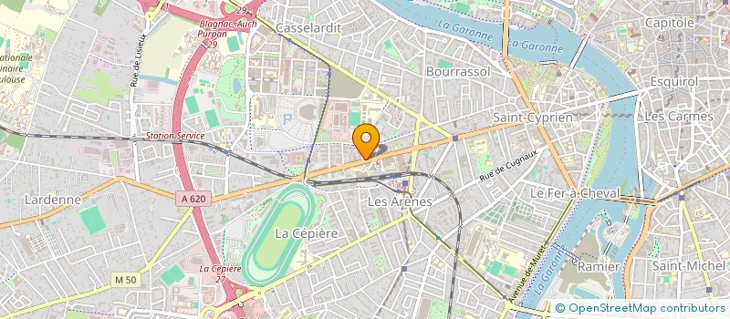 localisation de l'entreprise MONSIEUR FABRICE COLIN à TOULOUSE
