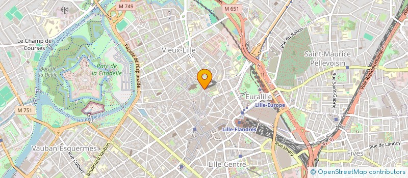 localisation de l'entreprise MONSIEUR FABRICE COLIN  LILLE