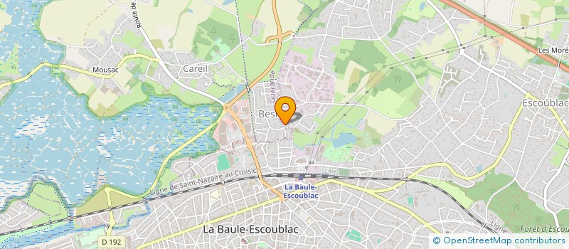 localisation de l'entreprise MONSIEUR FABRICE COLLET à LA BAULE-ESCOUBLAC
