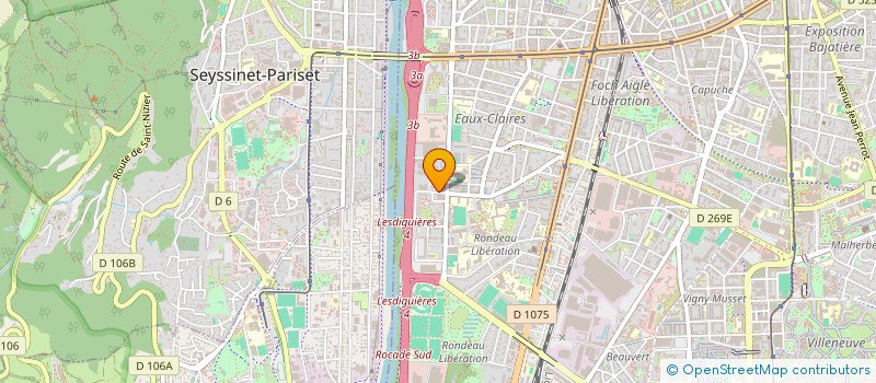 localisation de l'entreprise MONSIEUR FABRICE COMELLA  GRENOBLE