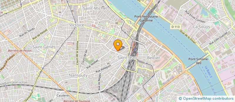 localisation de l'entreprise MONSIEUR FABRICE CONCA  BORDEAUX