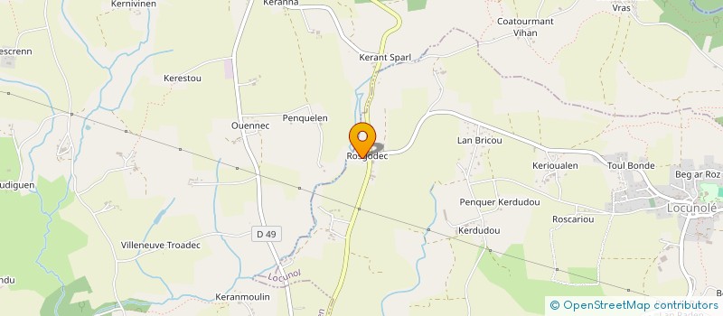 localisation de l'entreprise MONSIEUR FABRICE CORAZZA  LOCUNOLE