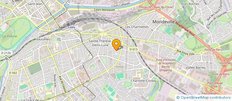 localisation de l'entreprise MONSIEUR FABRICE CORBET à CAEN