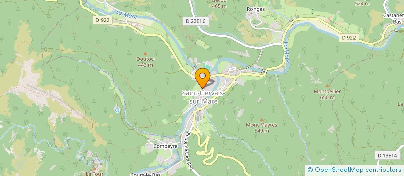 localisation de l'entreprise MONSIEUR FABRICE CORRADO  SAINT-GERVAIS-SUR-MARE