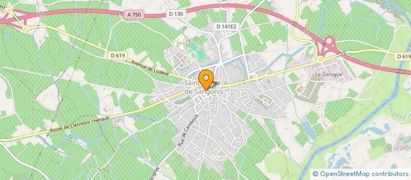 localisation de l'entreprise MONSIEUR FABRICE COTTEREAU à SAINT-ANDRE-DE-SANGONIS