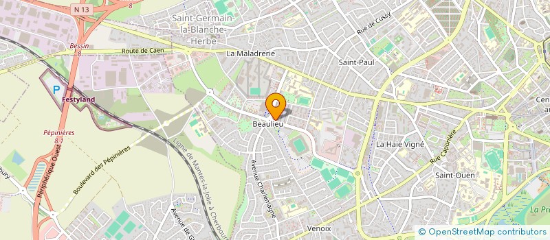 localisation de l'entreprise MONSIEUR FABRICE COUPRIT à CAEN
