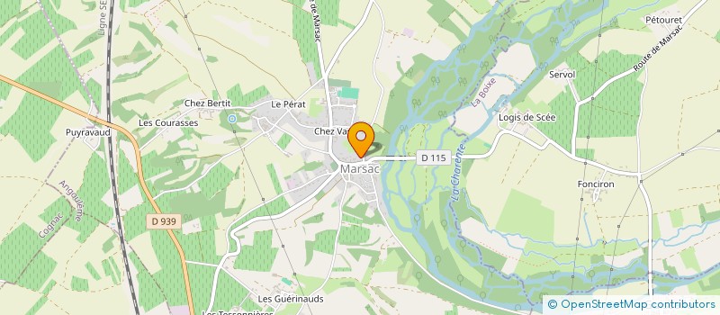 localisation de l'entreprise MONSIEUR FABRICE COURLIT à MARSAC