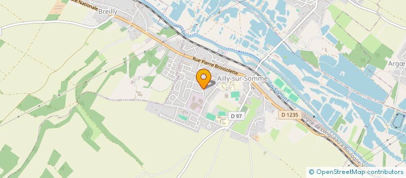 localisation de l'entreprise MONSIEUR FABRICE COURTIN  ALBERT