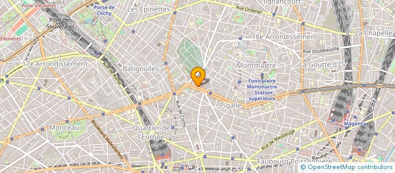 localisation de l'entreprise MONSIEUR FABRICE COUSIN  PARIS