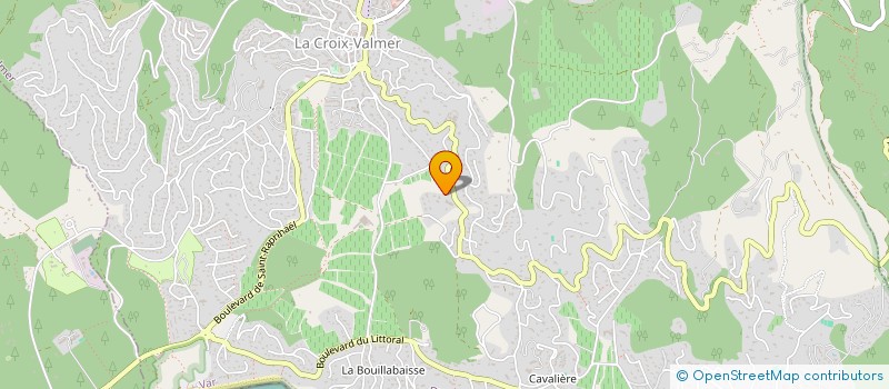 localisation de l'entreprise MONSIEUR FABRICE COUTANT à SAINT-TROPEZ