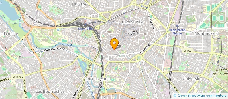 localisation de l'entreprise MONSIEUR FABRICE COUTURIER  DIJON