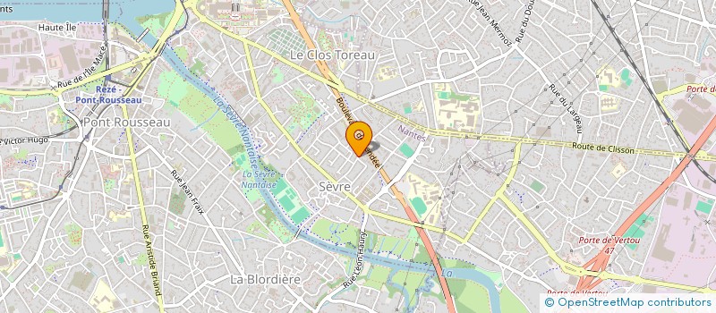 localisation de l'entreprise MONSIEUR FABRICE CRIAUD  NANTES
