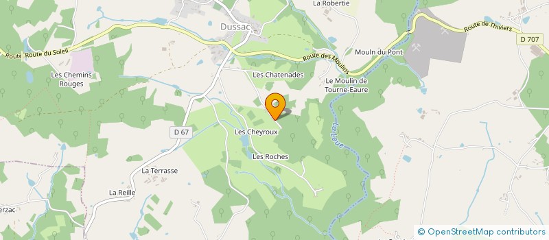 localisation de l'entreprise MONSIEUR FABRICE CUBERTAFON  PAYZAC