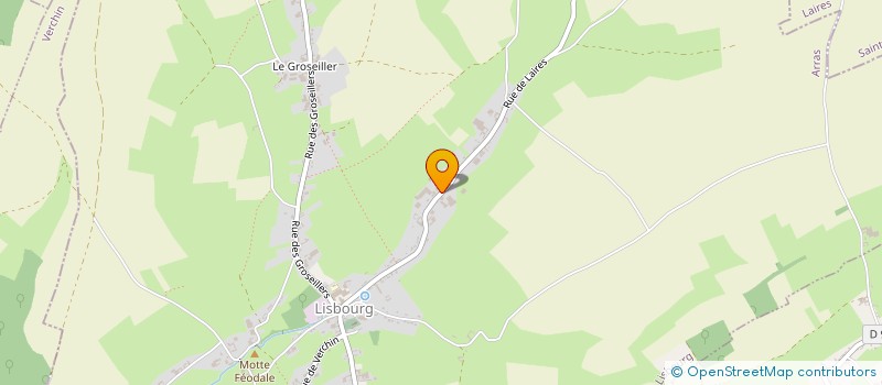 localisation de l'entreprise MONSIEUR FABRICE CUGNY  LISBOURG