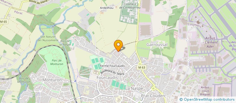 localisation de l'entreprise MONSIEUR FABRICE CULINAT à COLOMIERS