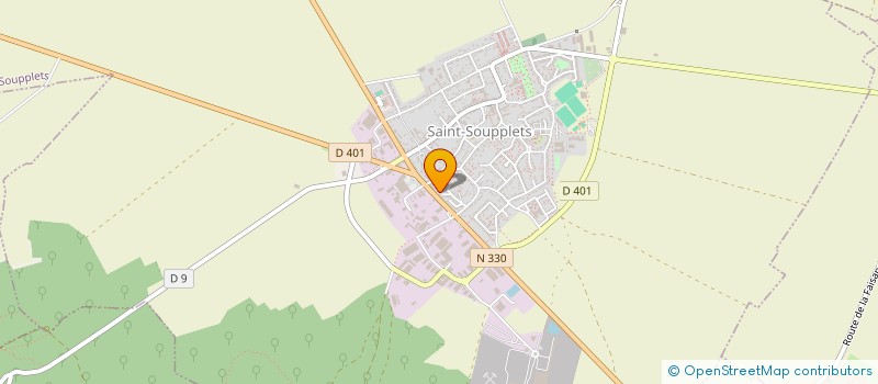 localisation de l'entreprise MONSIEUR FABRICE CUSTODIO MENDES à SAINT-SOUPPLETS