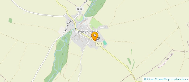 localisation de l'entreprise MONSIEUR FABRICE CZIGANJ  POUILLY-SUR-SERRE