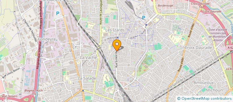 localisation de l'entreprise MONSIEUR FABRICE DANES  TOULOUSE