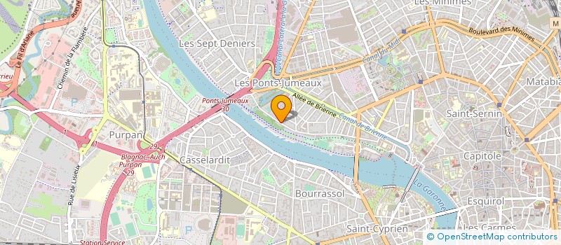 localisation de l'entreprise MONSIEUR FABRICE DANGLA à TOULOUSE