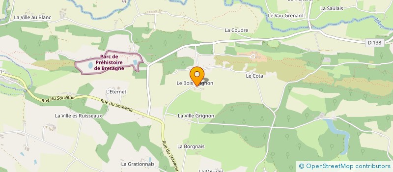 localisation de l'entreprise MONSIEUR FABRICE DANILO  MALANSAC