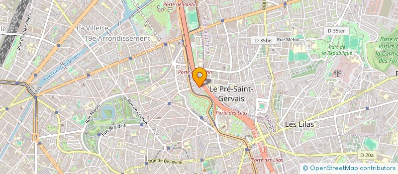 localisation de l'entreprise MONSIEUR FABRICE DANY à PARIS