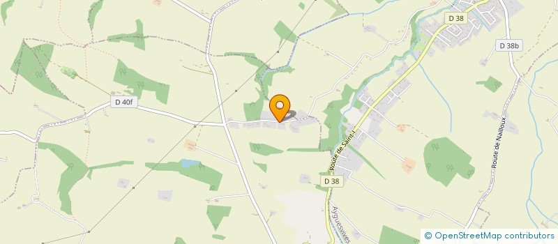 localisation de l'entreprise MONSIEUR FABRICE DARBAS  SAINT-LEON