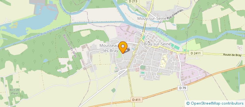 localisation de l'entreprise MONSIEUR FABRICE DARMANIN  MOUSSEAUX-LES-BRAY