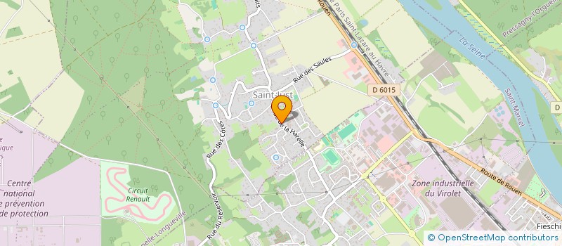 localisation de l'entreprise MONSIEUR FABRICE DARMON  LA CHAPELLE-LONGUEVILLE